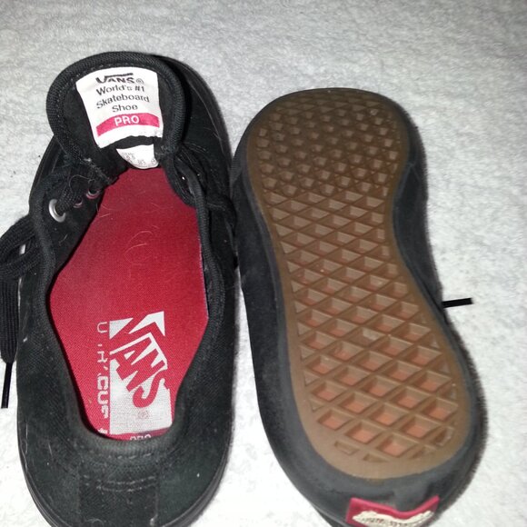Black Vans Waitress Sneakers Worn - Picture 10 of 12